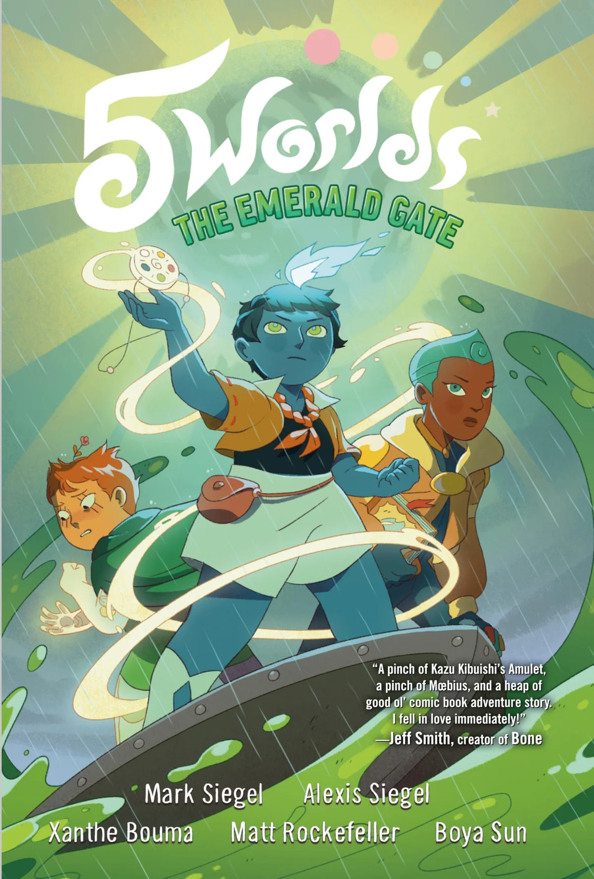 Cover of 5 Worlds: The Emerald Gate