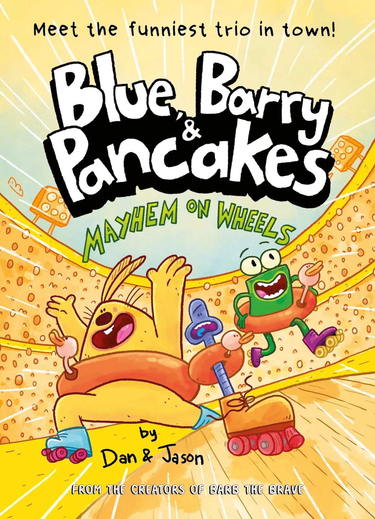 Cover of Blue, Barry & Pancakes 6: Mayhem on Wheels