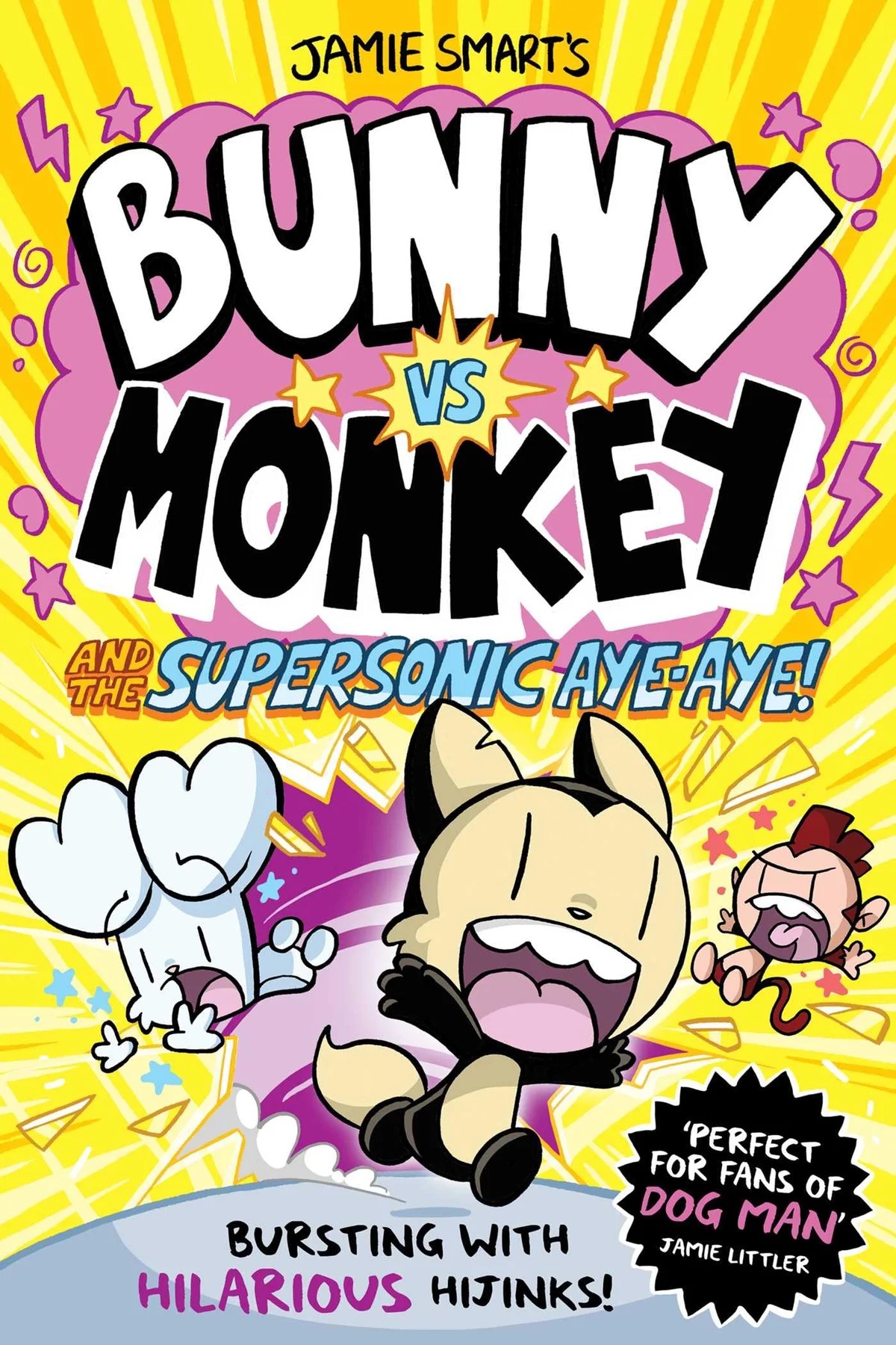 Cover of Bunny vs Monkey and the Supersonic Aye-aye