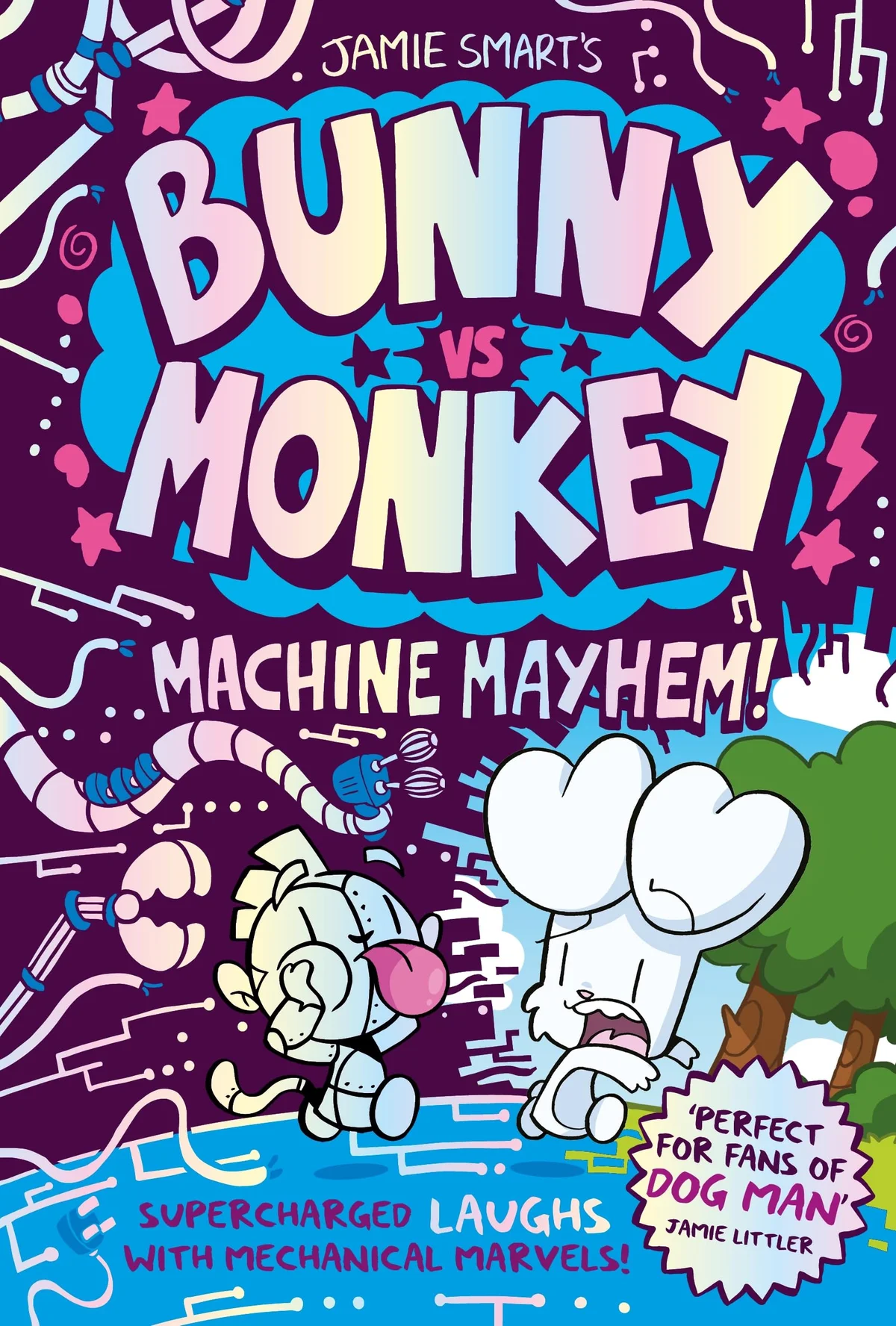 Cover of Bunny vs Monkey: Machine Mayhem!