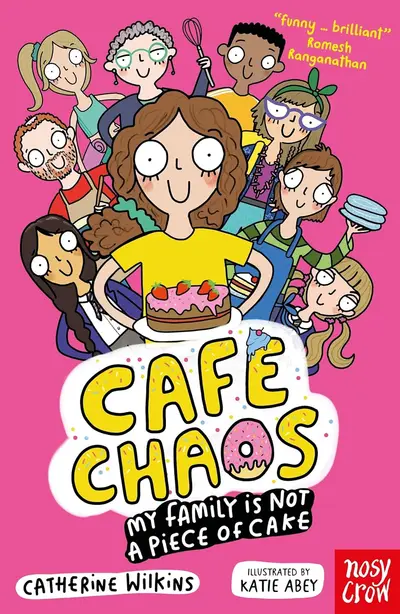 Cover of Café Chaos: My Family Is Not a Piece of Cake