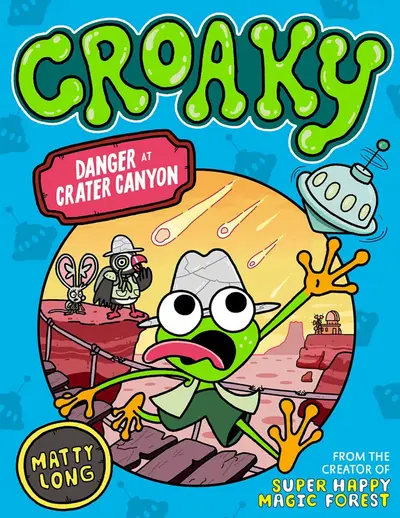 Cover of Croaky: Danger at Crater Canyon
