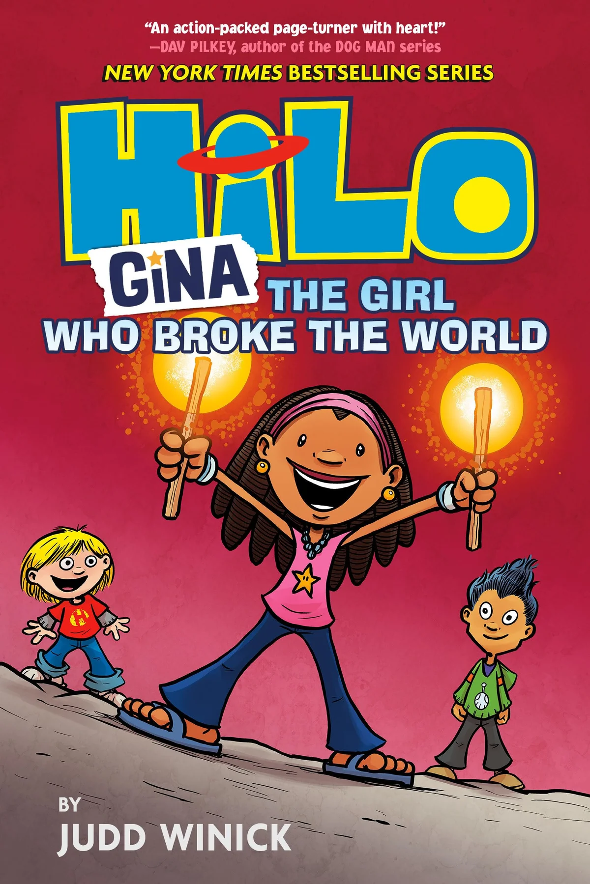 Cover of Hilo: Gina--The Girl Who Broke the World