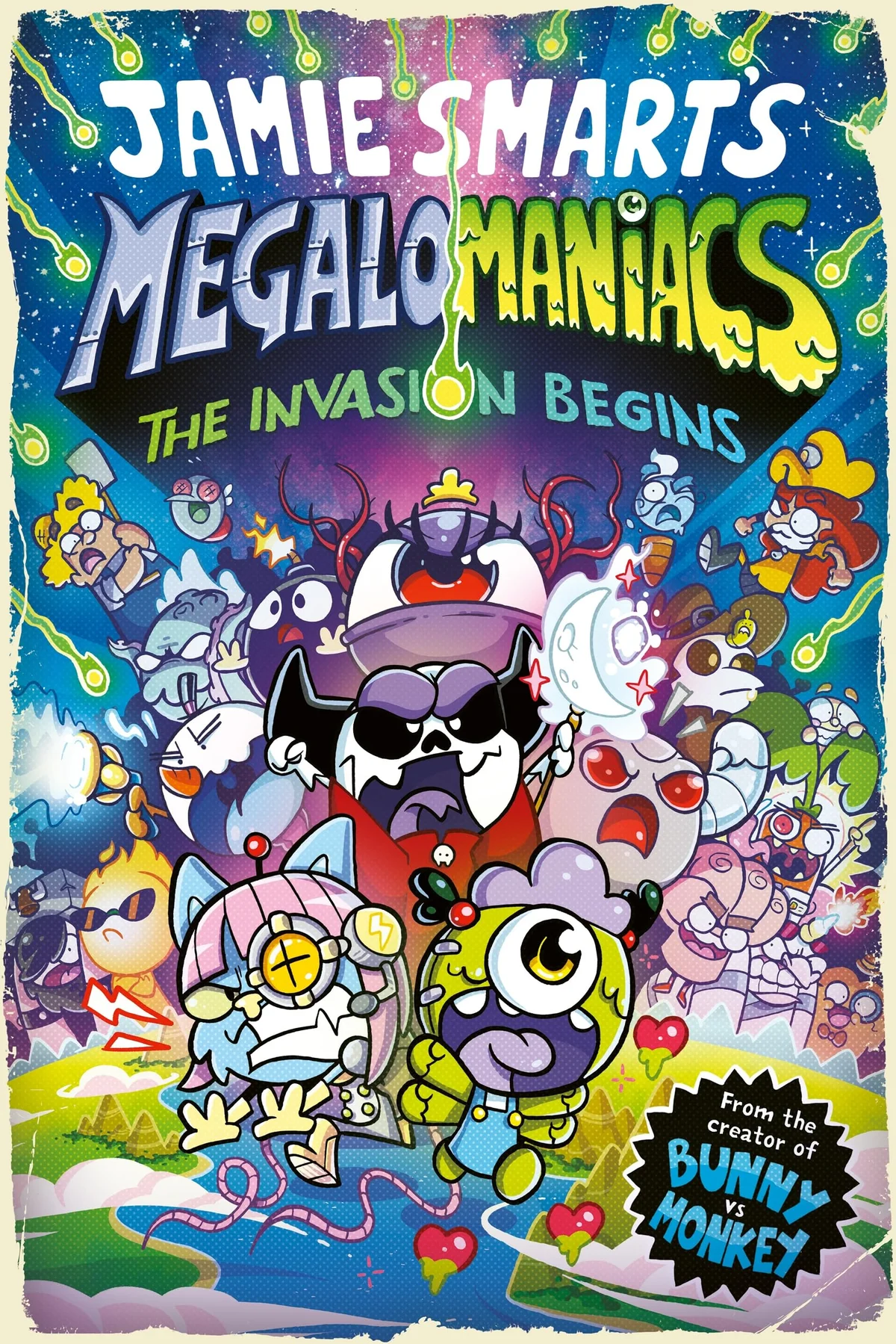 Cover of Megalomaniacs: The Invasion Begins!