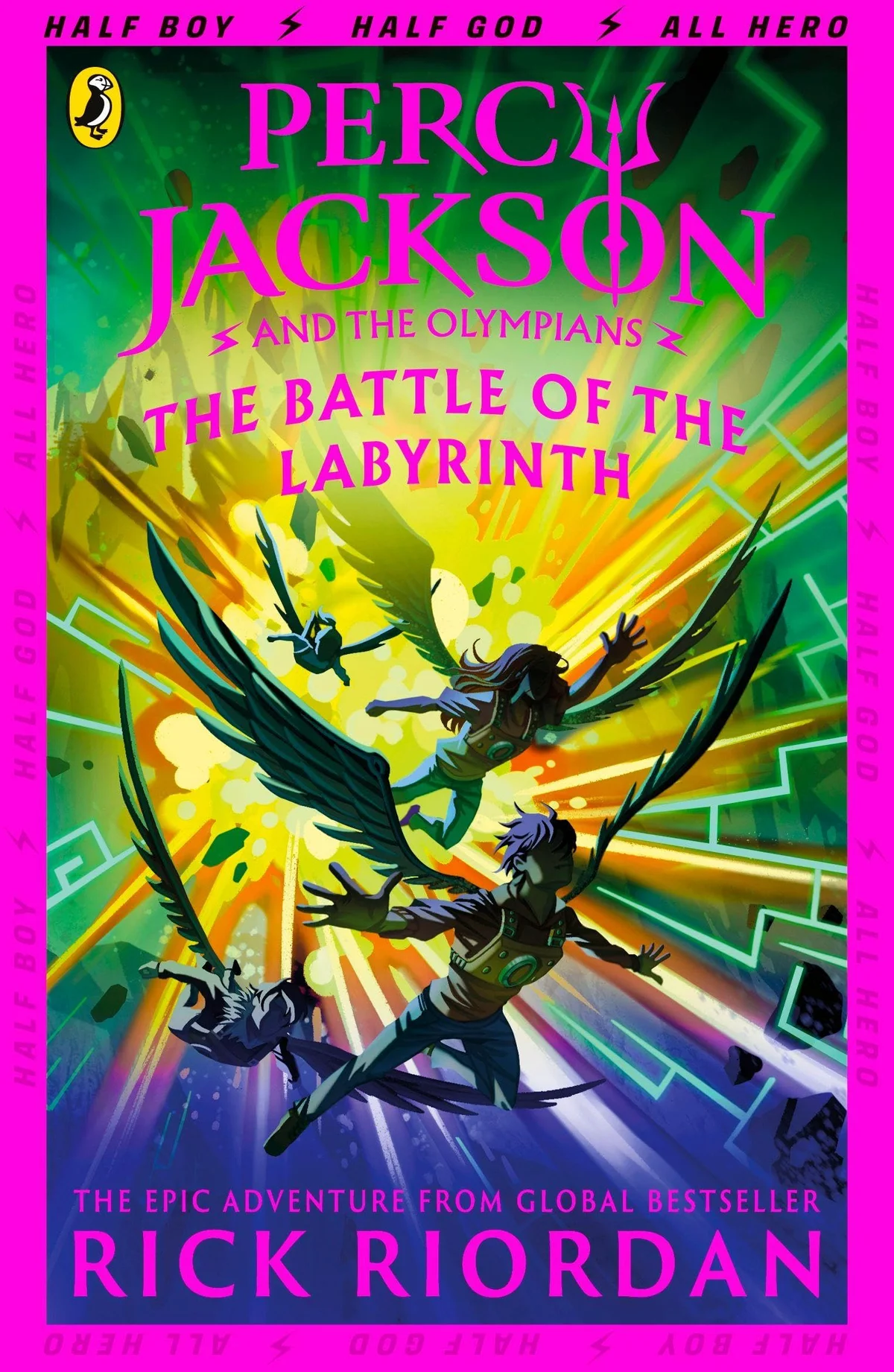 Cover of Percy Jackson and the Battle of the Labyrinth