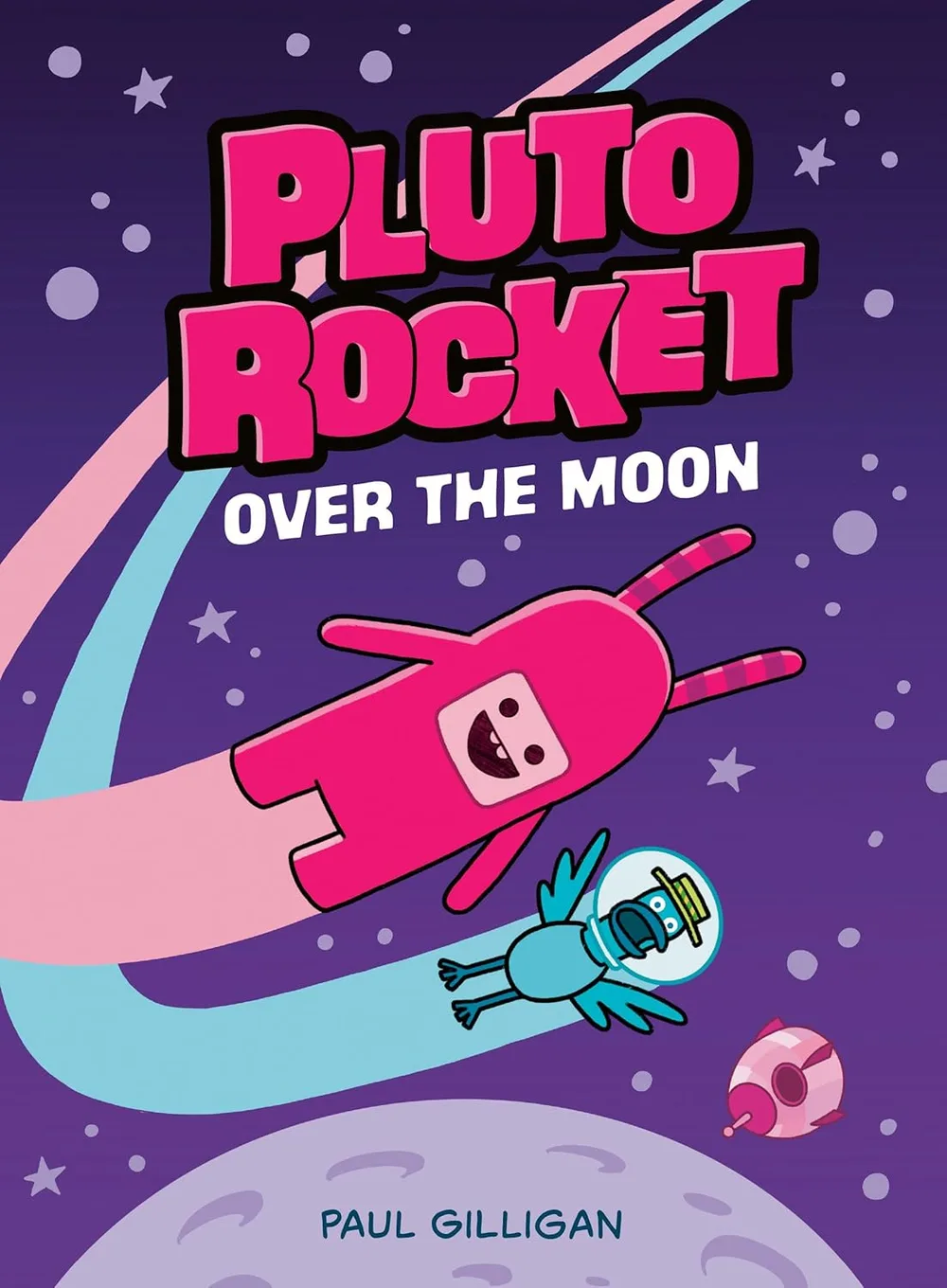 Cover of Pluto Rocket: Over the Moon