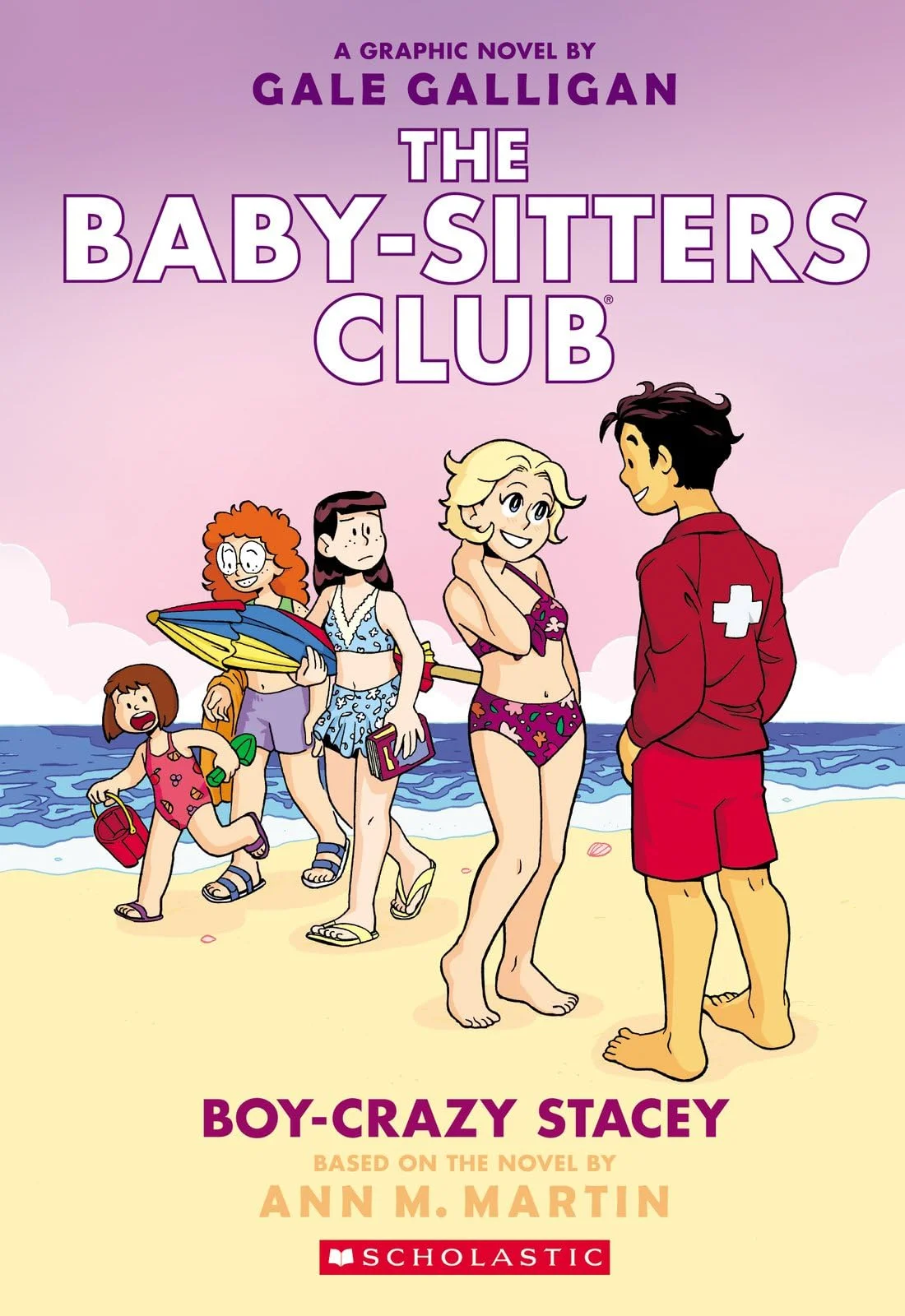 Cover of The Baby-Sitters Club: Boy-Crazy Stacey