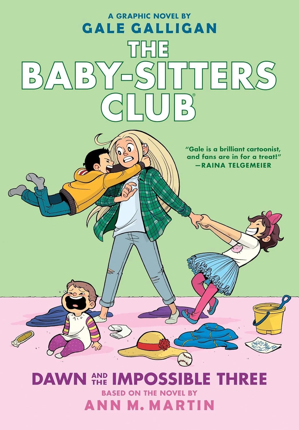 Cover of The Baby-Sitters Club: Dawn and the Impossible Three