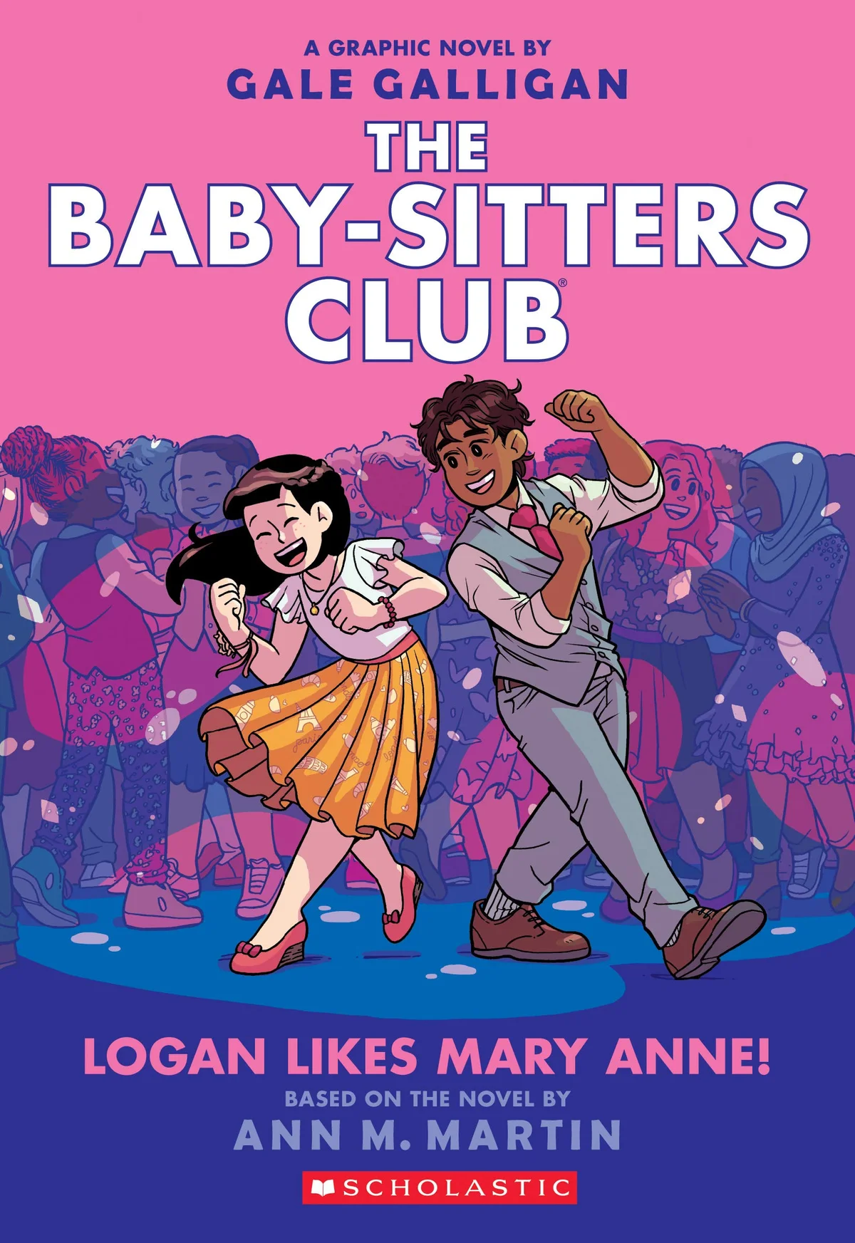 Cover of The Baby-Sitters Club: Logan Likes Mary Anne!