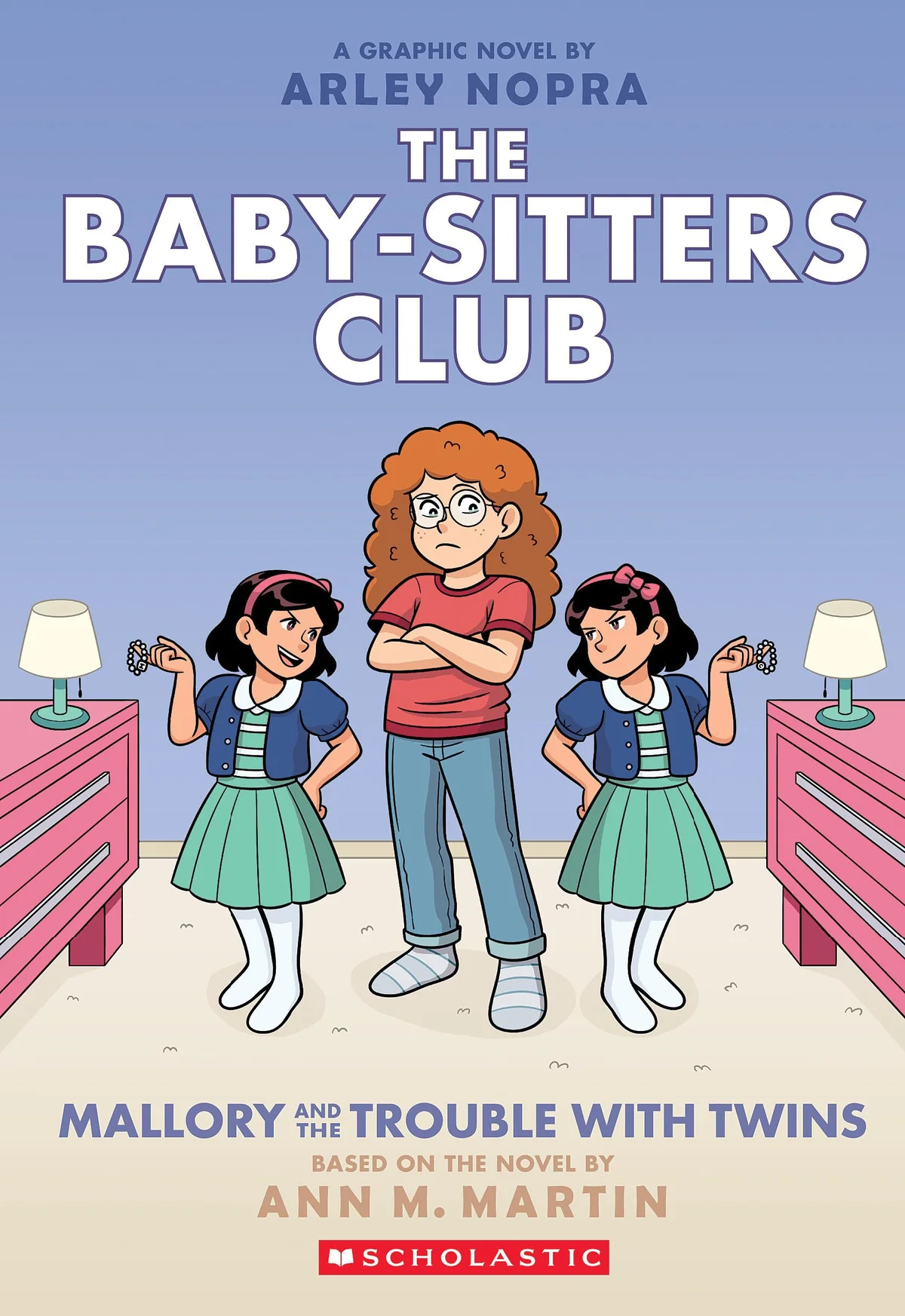 Cover of The Baby-Sitters Club: Mallory and the Trouble with Twins