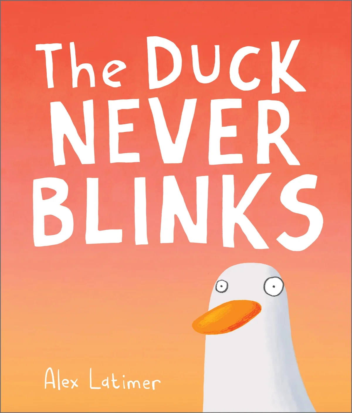 Cover of The Duck Never Blinks