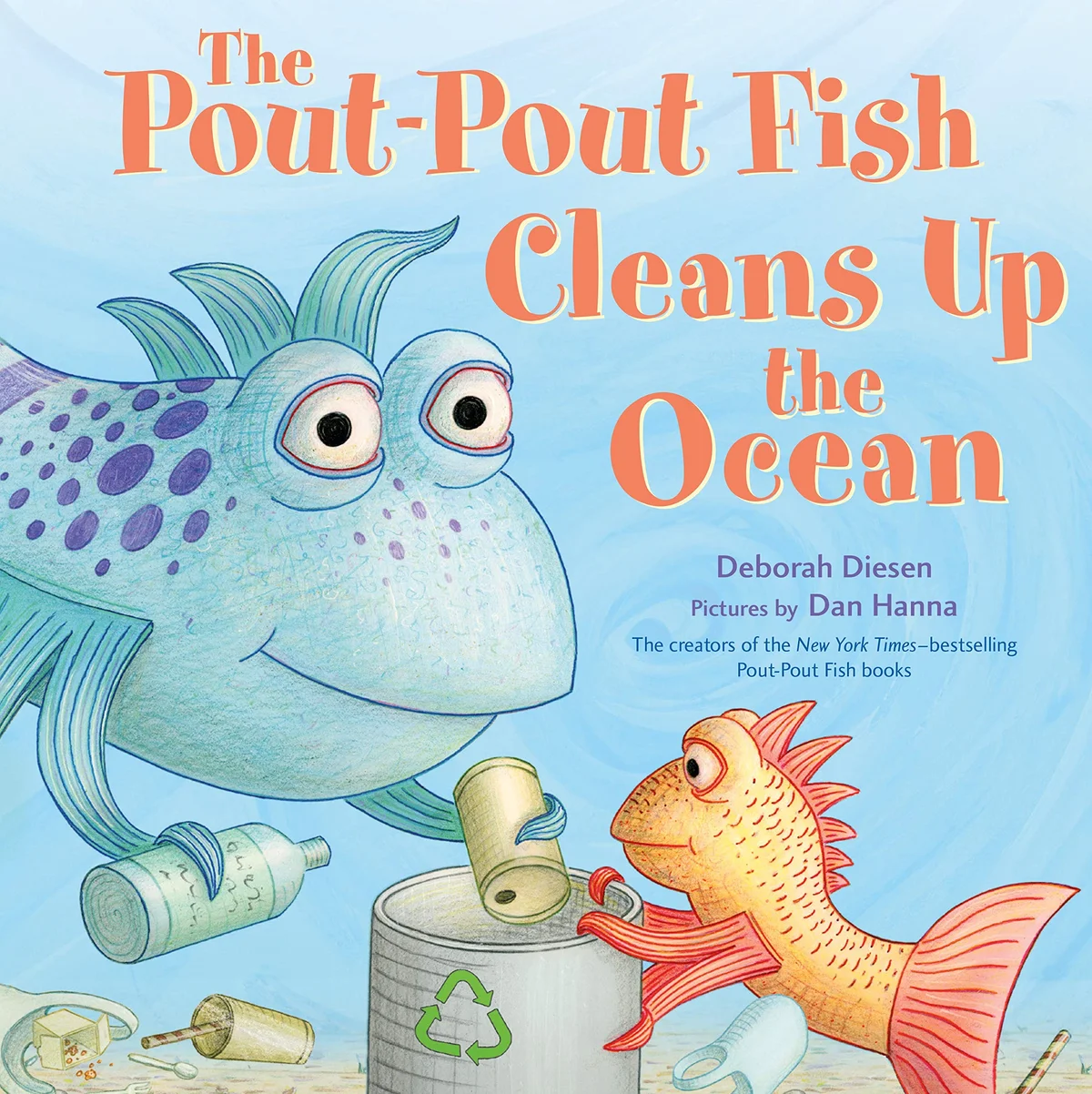 Cover of The Pout-Pout Fish Cleans Up the Ocean