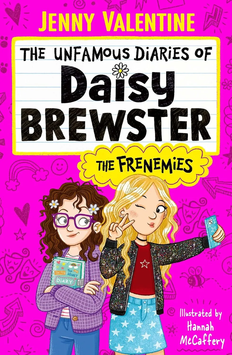 Cover of The Unfamous Diaries of Daisy Brewster: The Frenemies
