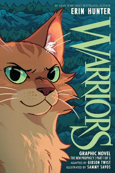 Cover of Warriors Graphic Novel: The New Prophecy, Part One of Three