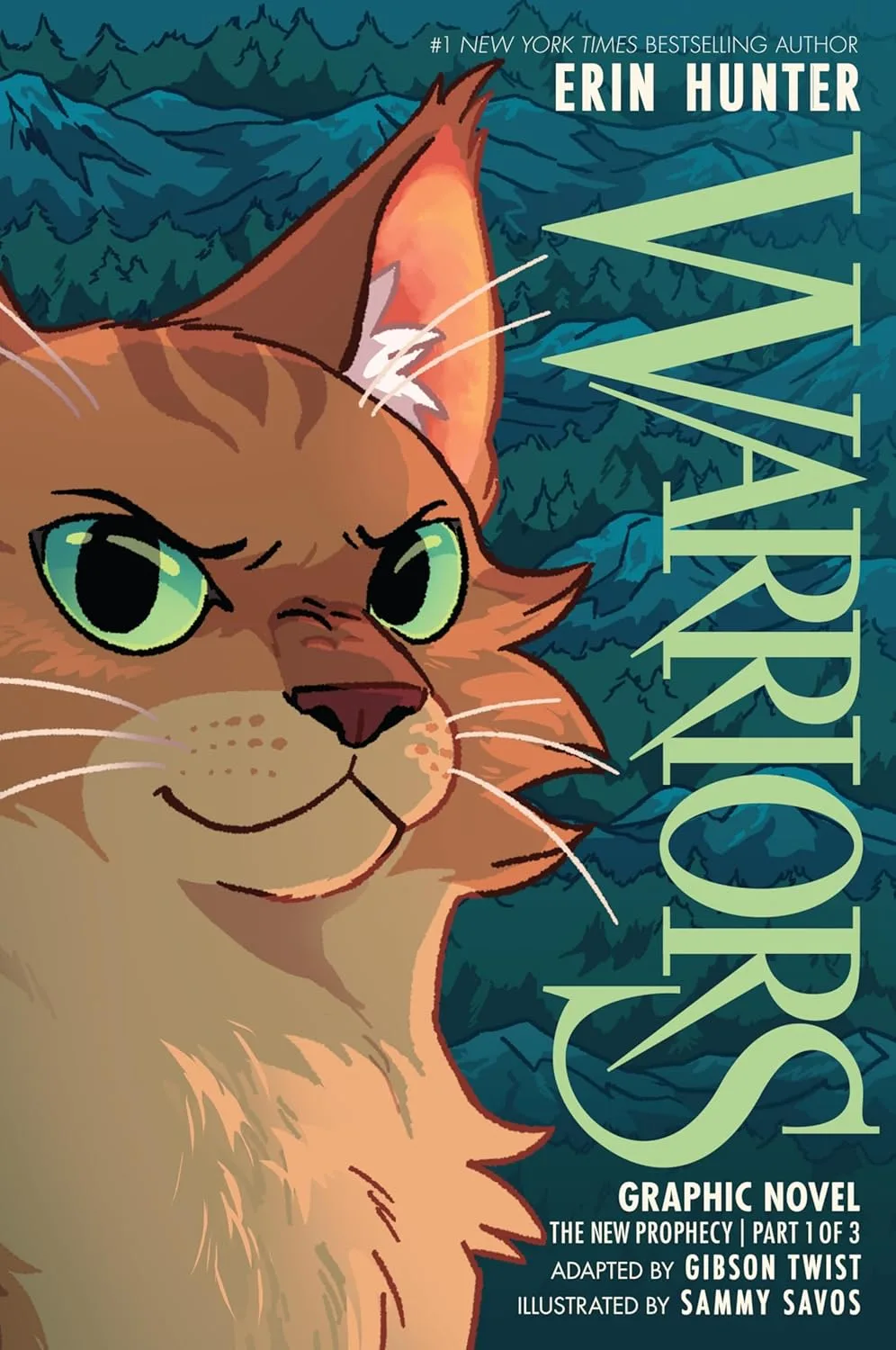 Cover of Warriors Graphic Novel: The New Prophecy, Part One of Three