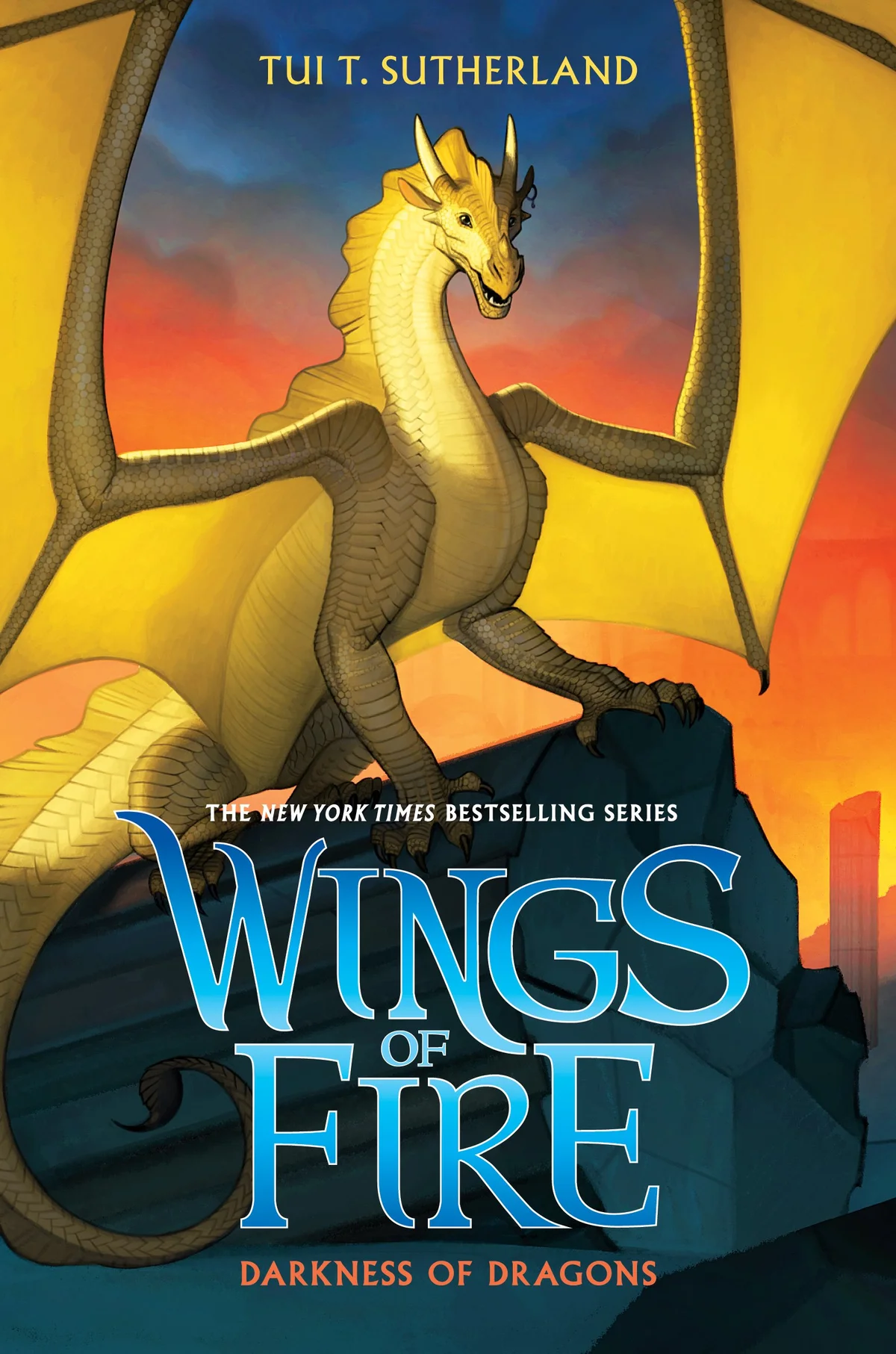 Cover of Wings of Fire: Darkness of Dragons