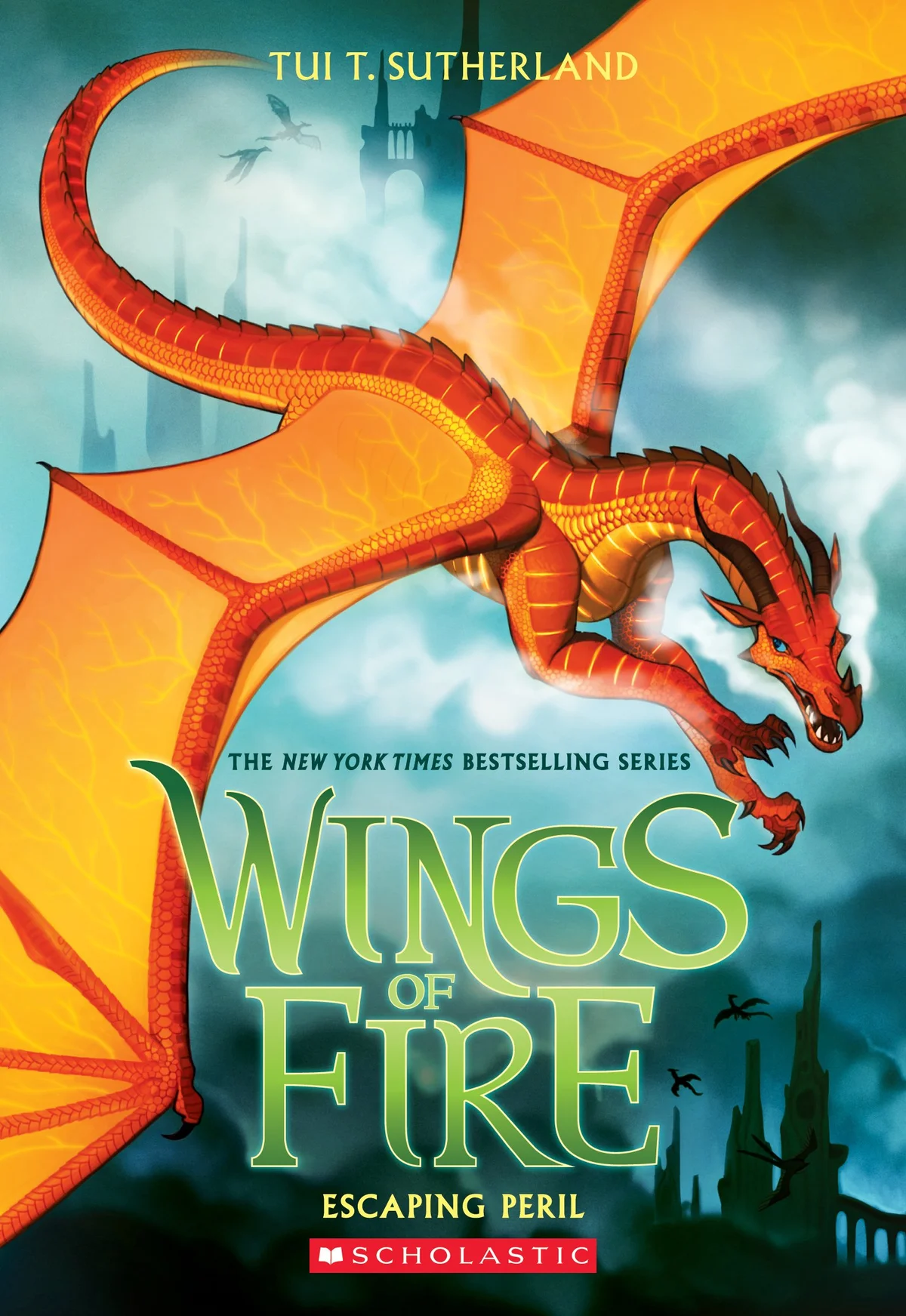 Cover of Wings of Fire: Escaping Peril