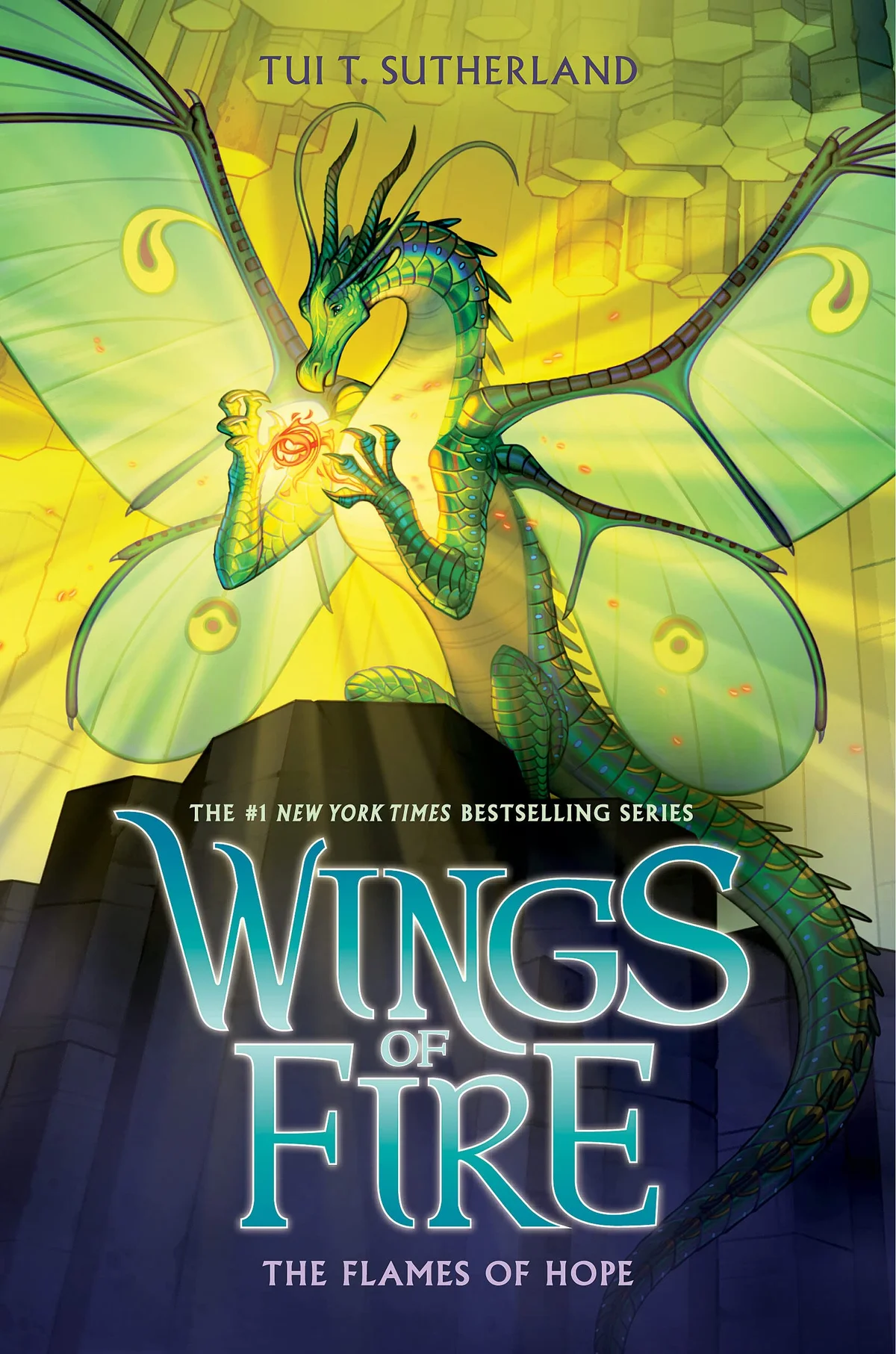 Cover of Wings of Fire: The Flames of Hope